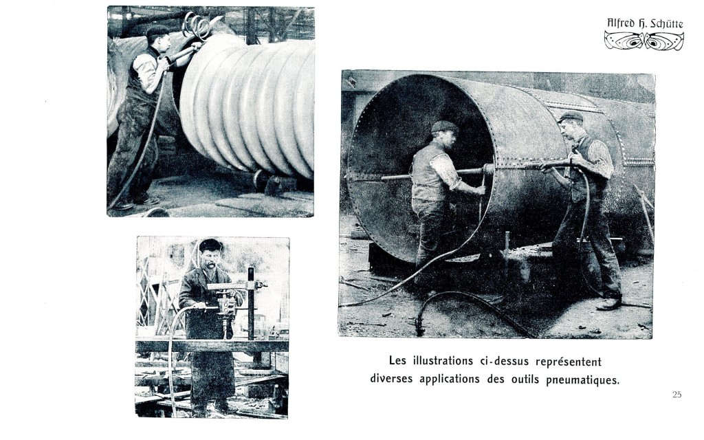 Alfred H. Schütte. Aug. Ispert. Catalogue spécial des outils pneumatiques Alfred H. Schütte. Aug. Ispert. Catalogue spécial des outils pneumatiques